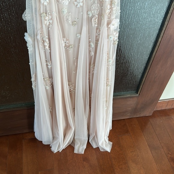 Maxi Mac Duggal 9168 Embellished One Shoulder Strappy Trumpet Gown size 4 - Picture 13 of 13